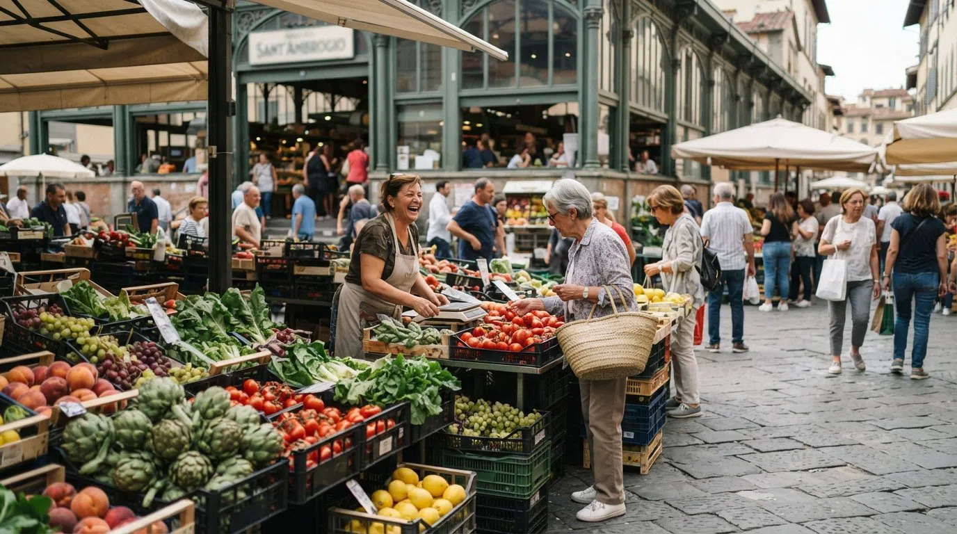 Sant'Ambrogio, Florens: där staden fortfarande shoppar, äter och dröjer sig kvar