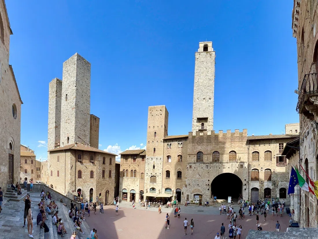 San Gimignano — Torre Grossa \u0026 Palazzo Comunale, Florence