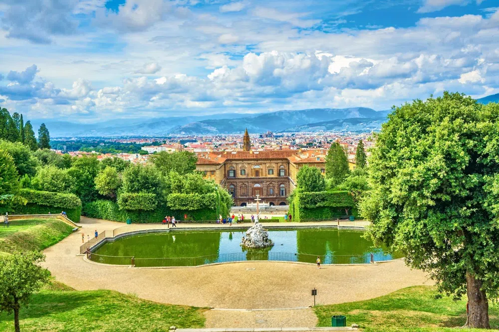 Walking Boboli and Porta Romana in Florence