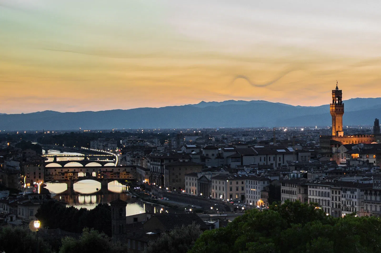 Bus lines 12 and 13 (Piazzale Michelangelo hill loop), Florence